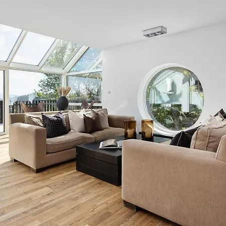 7 Min To Championship, Glass Front House, Terrace Trondheim