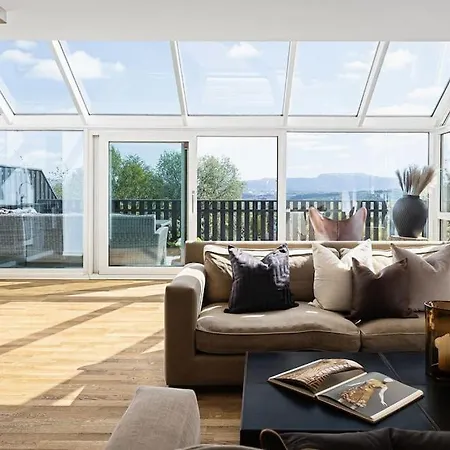 7 Min To Championship, Glass Front House, Terrace * Trondheim